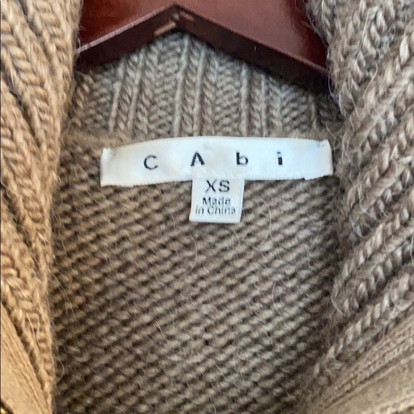 Cabi Cozy Alpaca Wool Blend Vest Jacket XS - Picture 3 of 4